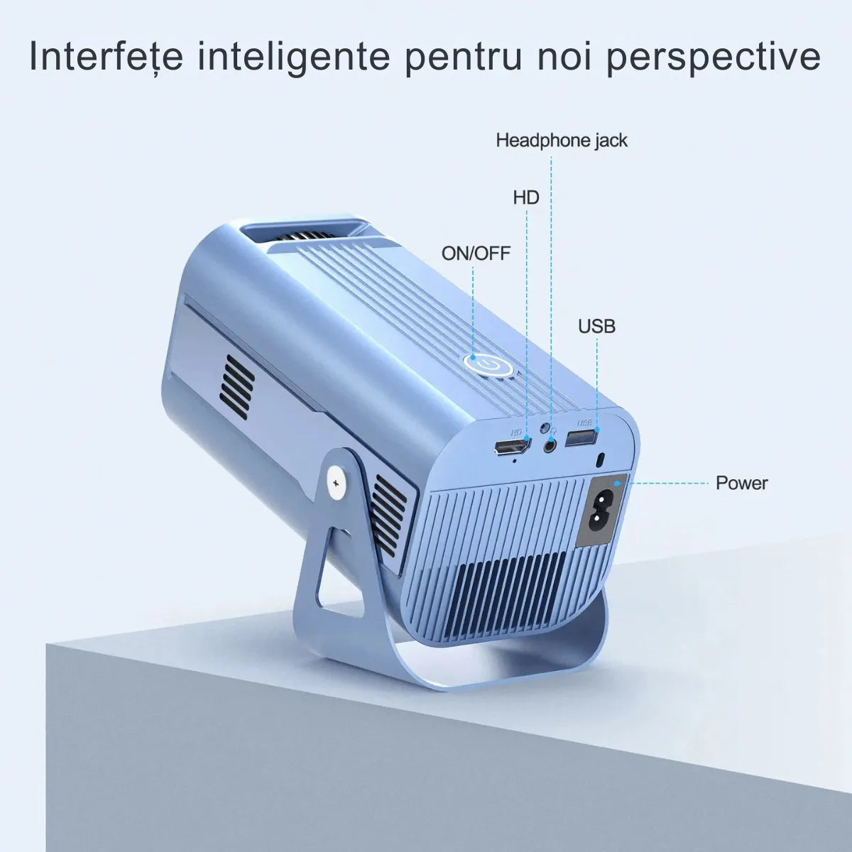 Videoproiector portabil Cinevo CVO‑G1 – Cinema acasă, 4K UHD, Android 11