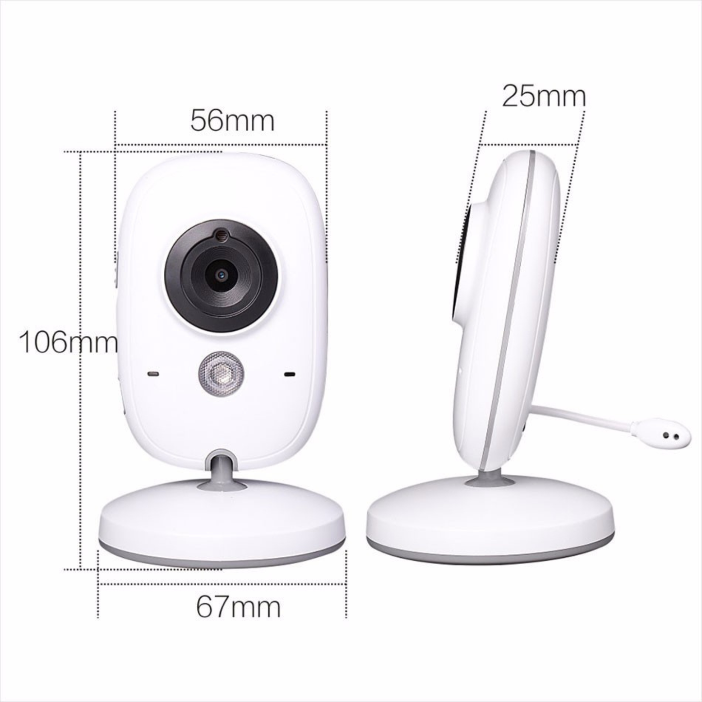 Baby Monitor Cinevo SleepGuard® Pro 720p – Cameră Video HD 3.5”, Comunicare Bidirecțională, Vedere Nocturnă, Senzor Temperatură, Baterie 2000mAh